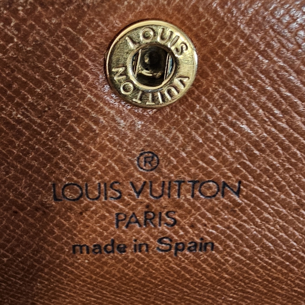 Louis Vuitton Monogram Black and Brown Sarah Wallet - Picture 9 of 16